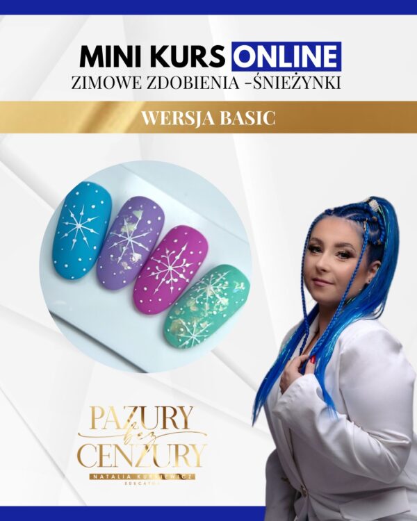 MINI KURS – ŚNIEŻYNKI